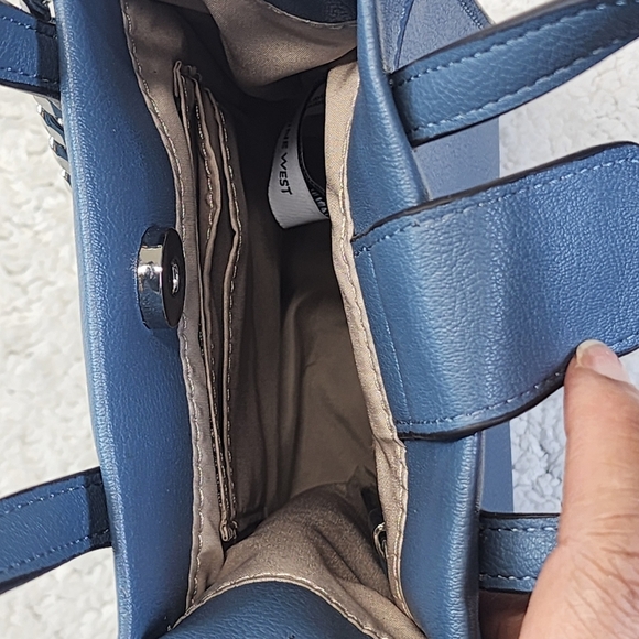 Nine West Clementina Blue CrossBody Bag - Picture 3 of 12